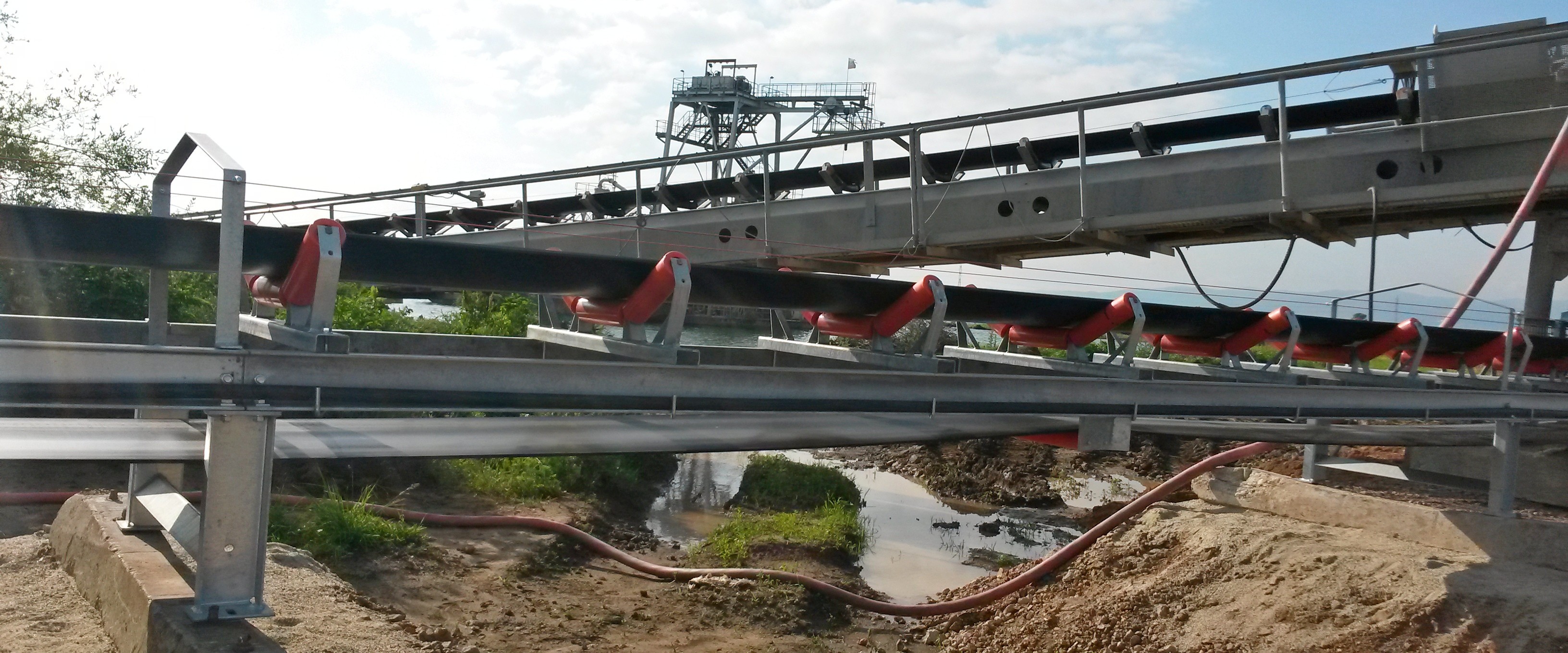 Reconstruction of Weighing and flow lines