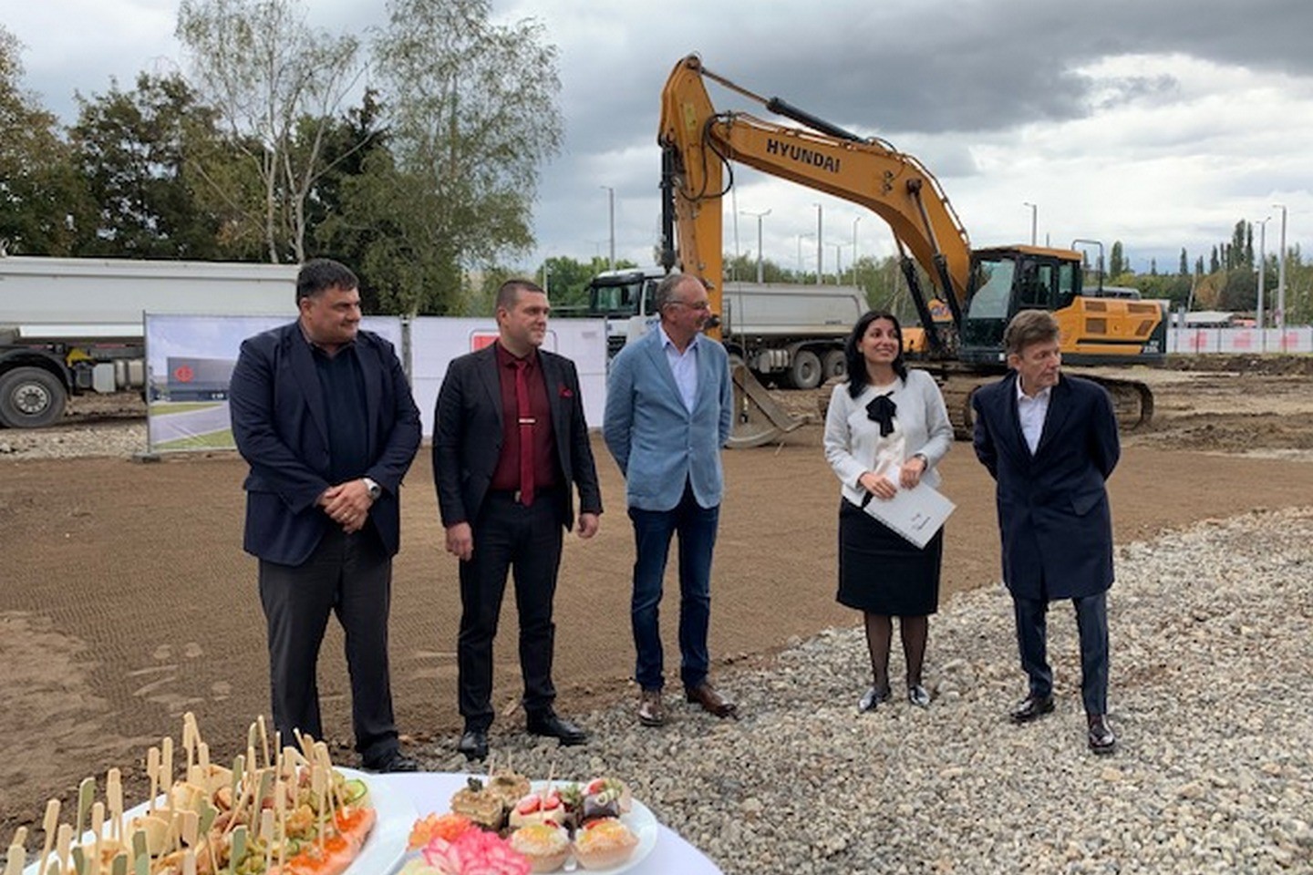 Groundbreaking of the new Fantastico Supermarket in Pernik.
