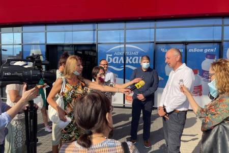 Opening of supermarket Fantastic - Pernik